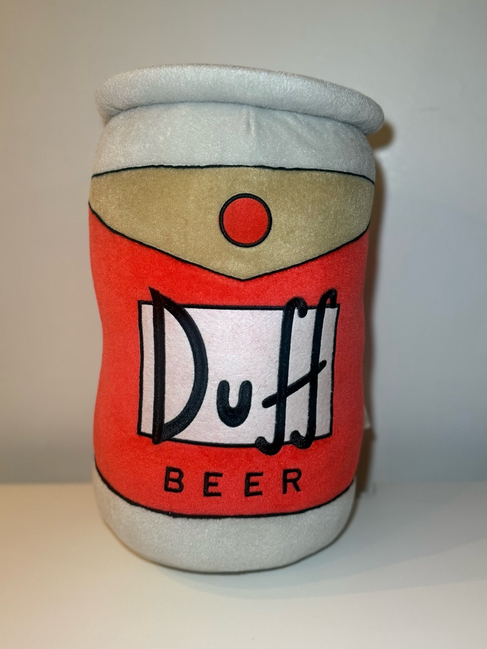 Duff Large Beer Plush The Simpsons